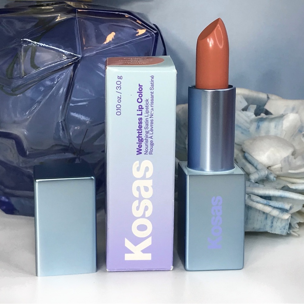 KOSAS Weightless Lip Color Nourishing Satin Lipstick in Fantasy Life PINK *BNIB
